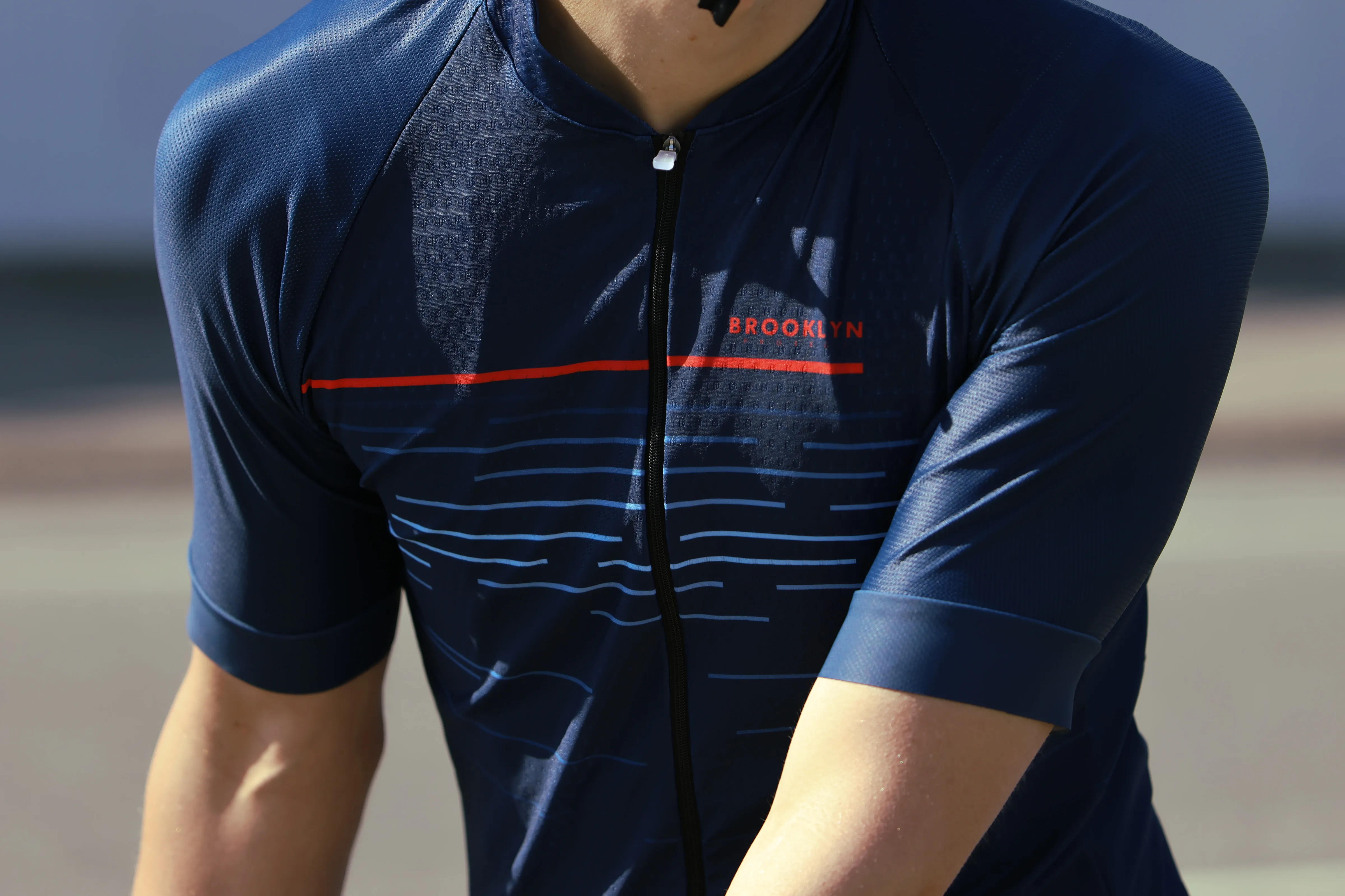 Pro Jersey Pinstripe Navy 2