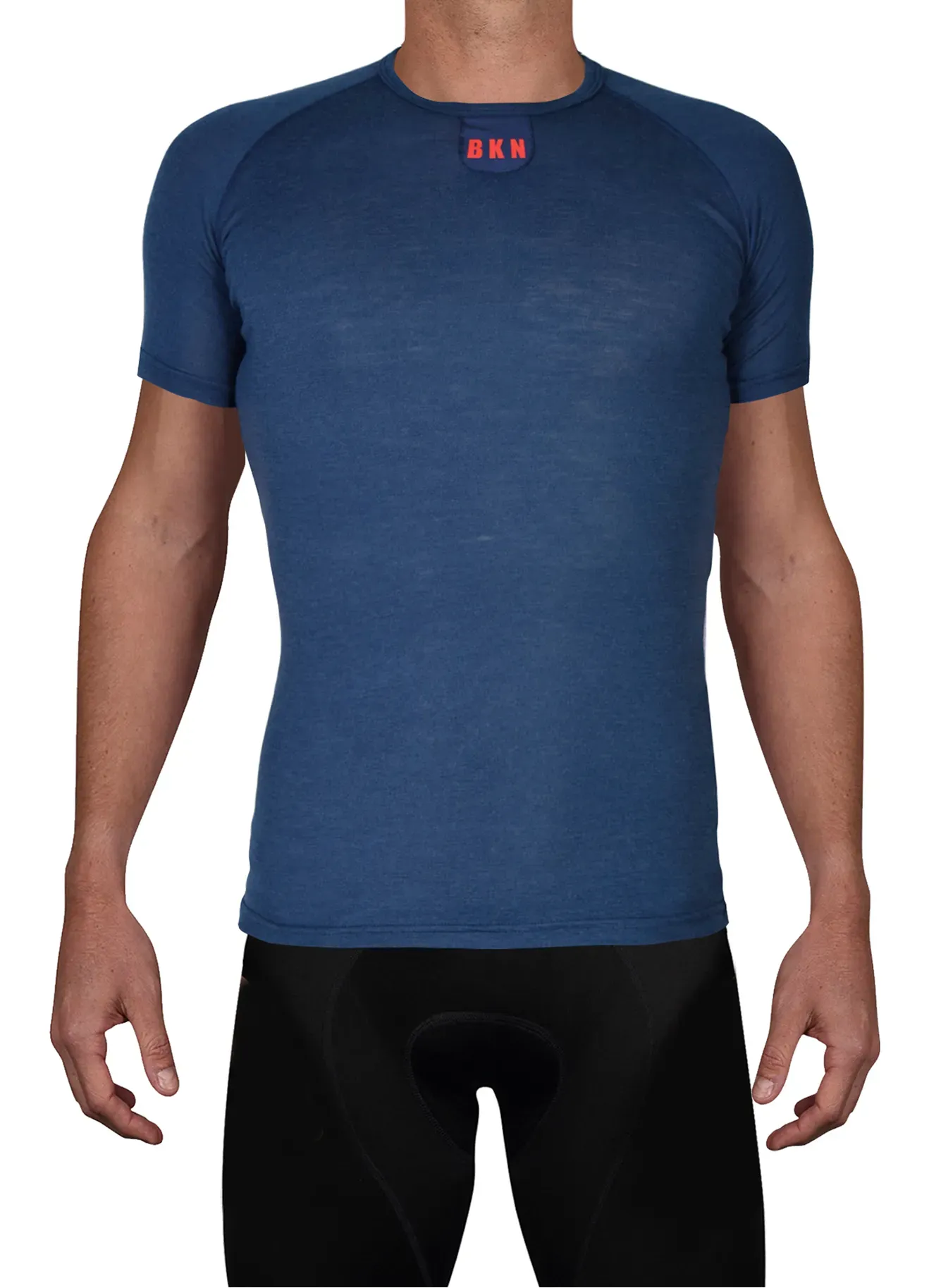 Merino Sleeved Undershirt Navy Base Layer