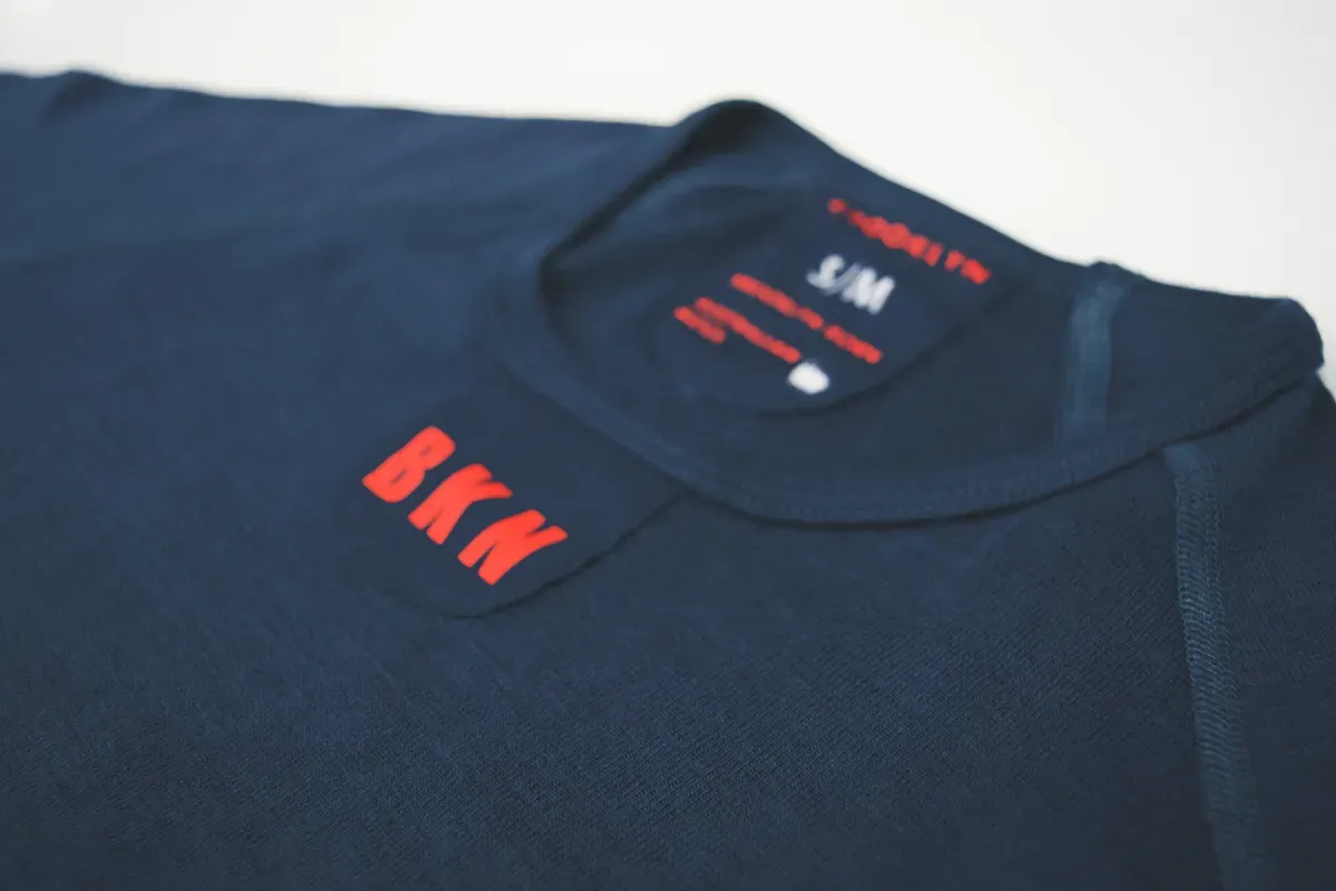 Merino Sleeved Undershirt Navy