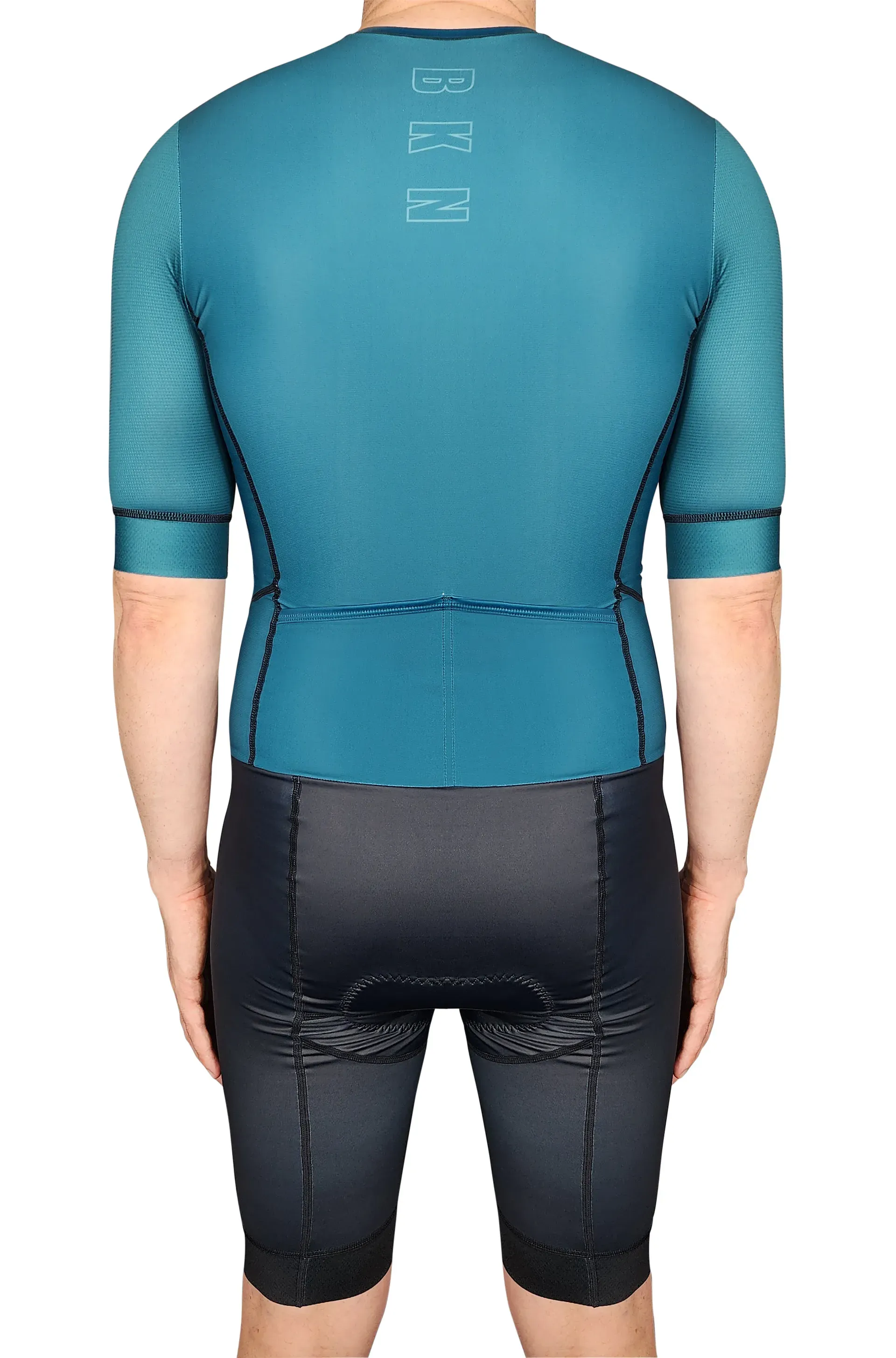 BKN-Mens-Black-and-Teal-Tri-Suit-Back