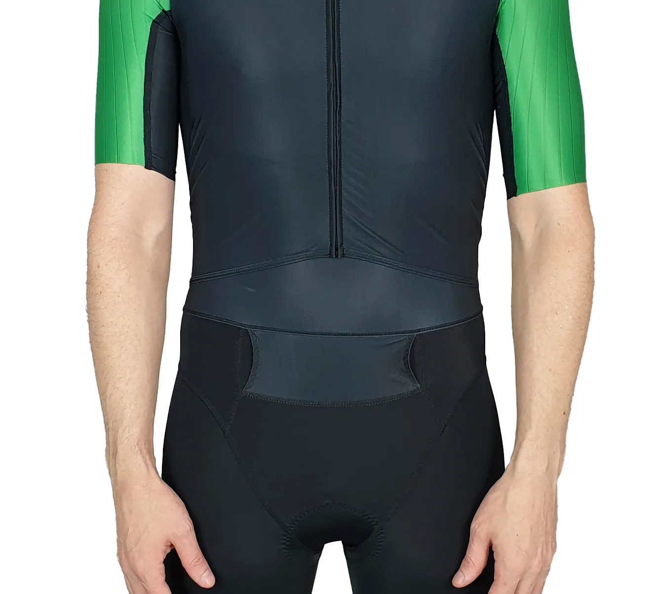 Mens Green Front